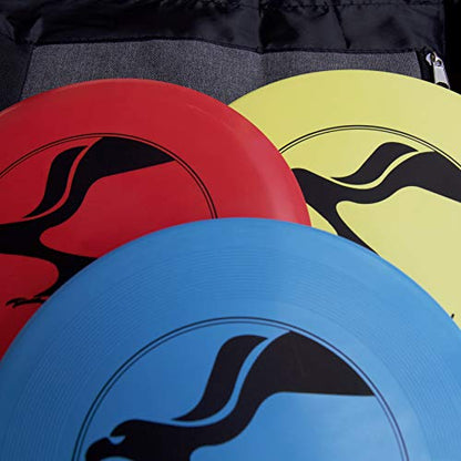 Kestrel Disc Golf Beginner Set Bundle | 3 Discs + Bag | Includes Fairway Driver, Mid-Range and Putter - color: 3 Disk Set