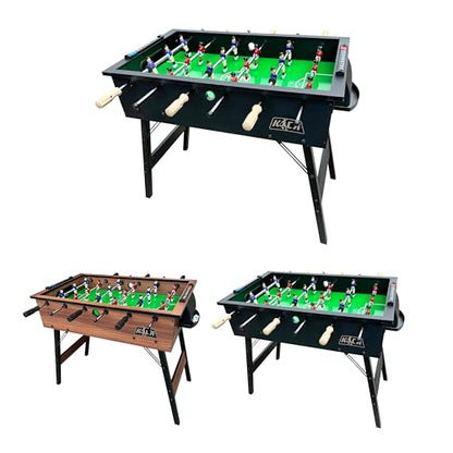 KICK Rattler 36" Foosball Table – Portable Indoor Game Table - color: Black