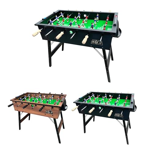 KICK Rattler 36" Foosball Table – Portable Indoor Game Table - color: Black