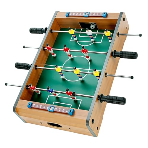 Compact Tiny Soccer Game Quick Assembly Denial Tools Softwood Construction Transportable for Parties Social Gatherings Transportable Tiny Game