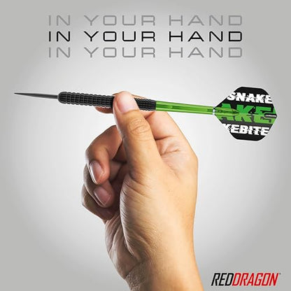 RED Dragon Peter Wright Snakebite Brass Darts Sets