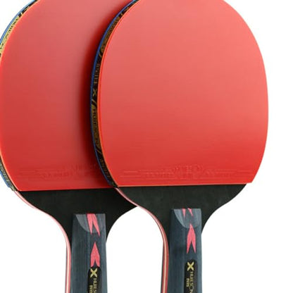 4 pcs 5 Pong Pong Balls Match Table Tennis Equipment Pong Paddle Table Tennis Racket Wooden Pimple