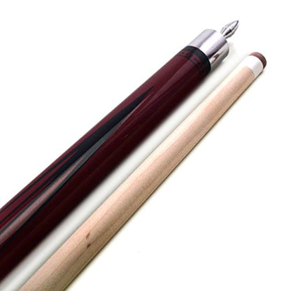 CUESOUL SOOCOO Series 58" 19oz Maple Pool Cue - color: Red, size: 12.75mm