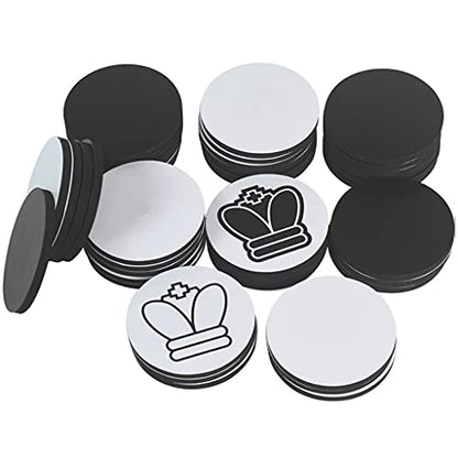 Giant Chess Set Outdoor Games for Family Lawn Games,Round Shape Magnetic Chess Pieces Only & Cloth Chess Board Portable International Chess Gifts