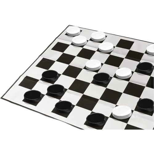 Anker Play Giant Checkers IndoorOutdoor Game, Yellow