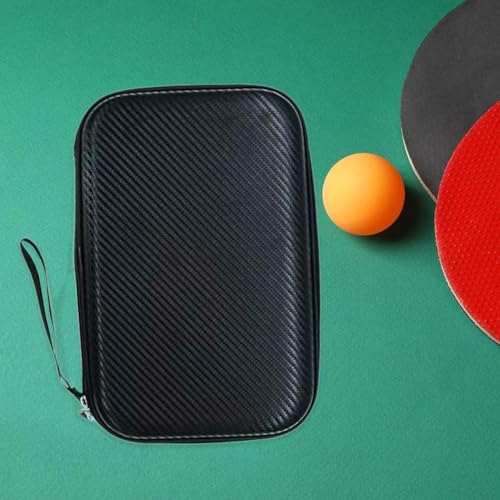 Colaxi Hard Shell Pong Paddle Case, Table Tennis Paddle Storage Bag Waterproof Protector Carrier Holder Racket Protective Cover