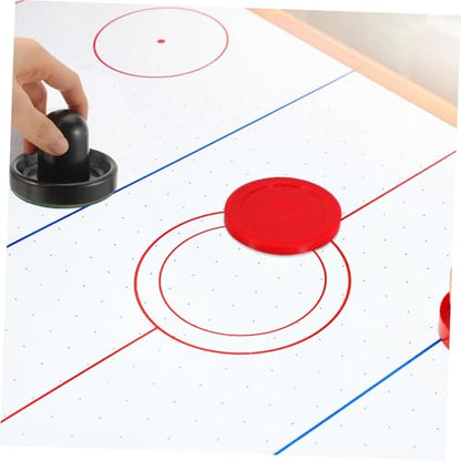 LIOOBO 5pcs Mini Air Hockey Pucks Smooth Replacement Pucks for Tabletop Hockey Game Compact Design for Boys and Girls and Adults Fun Indoor Game Accessories Suitable for Home and Office