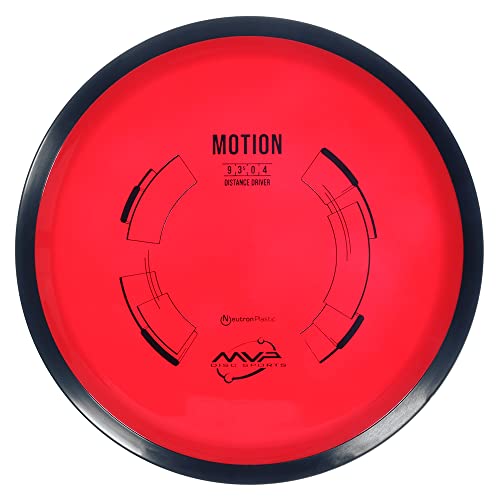 MVP Disc Sports Neutron Motion Disc Golf Distance Driver (Colors May Vary) - size: 165-170g