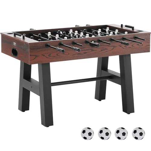 VEVOR Foosball Table, 55 inch / 42 inch Standard Size Foosball Table, Indoor Full Size Football Table for Home, Family, and Game Room, Soccer with Durable Soccer Set - size: 55 inches, Type 3