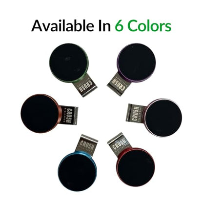 Ultra-Grip Magnetic Chalk Holder Clip - Neodymium Belt Clip for Secure Cue Chalk, Pool Stick Chalk Holder, Ideal for Billiards & Pool Accessories, Cue Stick Magnetic - color: Green