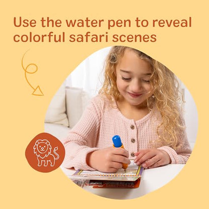 Melissa & Doug On The Go Water Wow! Reusable Water-Reveal Activity Pad - Safari - FSC Certified - size: 1 EA, style: Safari