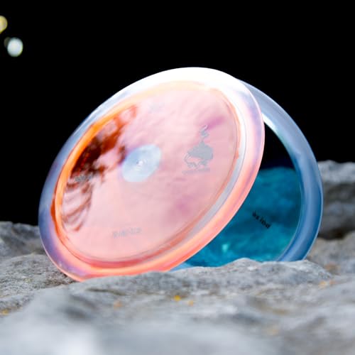 yikundiscs PDGA Approved HOU YI Crystal Scented Distance Driver Golf Disc, 170-176g Tournament Weight, Natural Osmanthus Fragrance, High Glide All-Around Distance Disc for All Skill Levels - color: Crystal Scent Orange