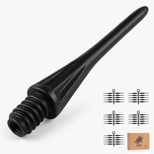 50-Pack Soft Tip Darts with 2BA Thread – High Compatibility & Easy Installation, Durable Replacement Tips for All Darts