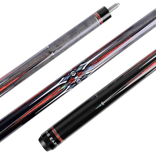 36 Inch/ 42 Inch/ 48 Inch Short Pool Cue Stick for Kids, Canadian Maple Billiard Cues for Tight Spaces - color: Grey 42"