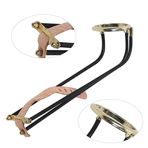 6 Pcs Billiards Table Slide Track with Net Bags, Billiards Table Accessories, Height and Length for 8 and Chinese Billiard Tables, Galvanized Metal