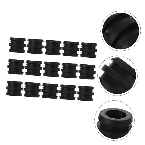 BESPORTBLE 15pcs Table Football Bushings Plastic Foosball Bearing Rods for Easy Replacement Compatible Standard Tables Practical Game Accessories