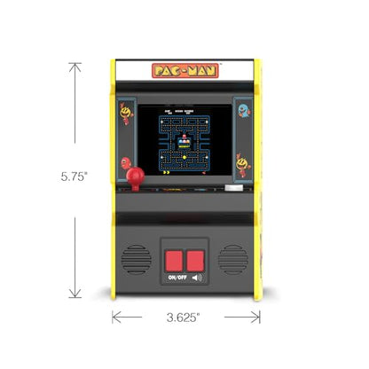 Arcade Classics - Retro Mini Arcade Game, Full Color Screen, Classic Handheld Electronic Game Console, 90s Toy, Great Gift for Kids 8+, Pac-Man - color: Pac-man