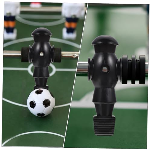 Zerodeko 5Pcs Tournament Style Foosball Player Replacement for Table Football Machines Construction Soccer Machine Accessories Compatible with Standard Foosball Rods