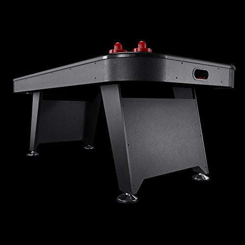 Fat Cat Storm 7 Foot Air Hockey Table for Adults with 80 CFM Motor, LED Electronic Scorer, Hockey Table with Pucks and Paddles Included