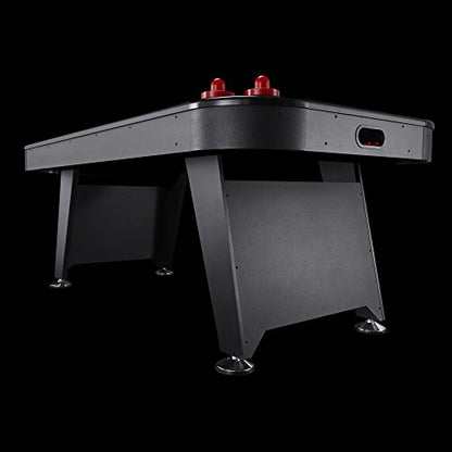 Fat Cat Storm 7 Foot Air Hockey Table for Adults with 80 CFM Motor, LED Electronic Scorer, Hockey Table with Pucks and Paddles Included