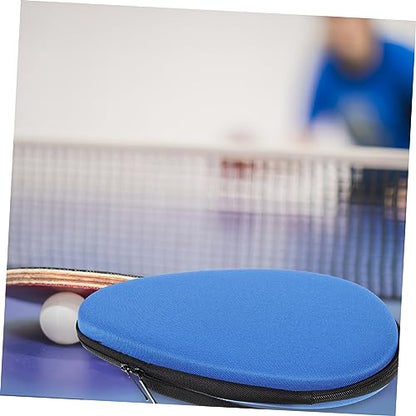 Toddmomy Table Tennis Paddle Bag Storage Case Ball Pocket Lightweight Compact Design for and Protection of Rackets and Balls