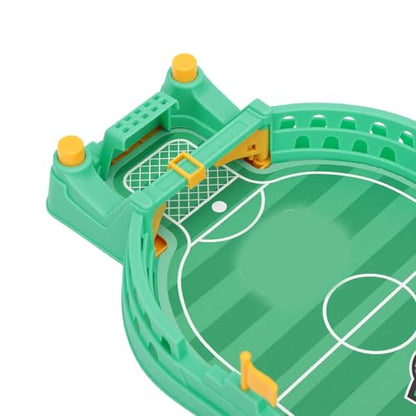 Success Soccer Game Board, Parent Child Interactive Foosball Tabletop, Mini Football Game for Kids Ages 3+ Years Old, Portable Travel Toy for Family Bonding - color: Green