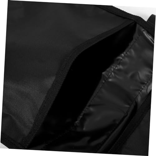 BESPORTBLE Sports Discus Bag Discus Organizer for Athletes Spacious Handheld Storage Portable and Reusable Pouch for Events Black