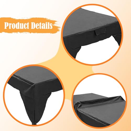 Waterproof, Rainproof Table Tennis Table Cover, Black - color: Black