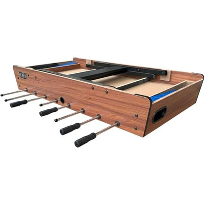 KICK Arcadia 48" Folding Foosball Table – Compact Indoor Game Table - color: Brown