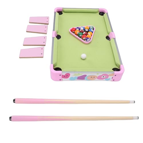 Alomejor Kids Interactive Educational Portable Pool Table Large Size, Compact Travel Friendly Billiards Set for Family Bonding, Safe Material Construction for Children Desktop Game
