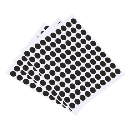 PATIKIL Pool Table Marker Dots, 3 Sheet/300Pcs Billiard Snooker Point Stickers Ball Position Locator for Billiards Practice, Black