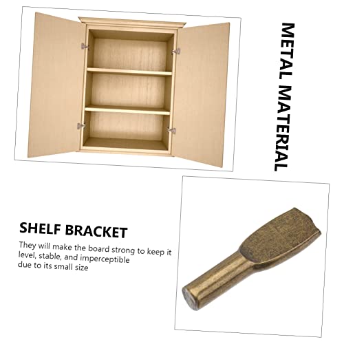 HANABASS Small Shelf Bracket 50pcs Pong Racket Fixing Support Pins for Peg Board Shelves