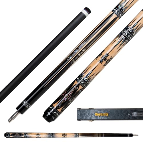 Carbon Fiber Pool Cue,11.8mm/12.5mm Low Deflection Cue Stick,Professional Pool Stick with Case - color: MF3, size: 11.8mm