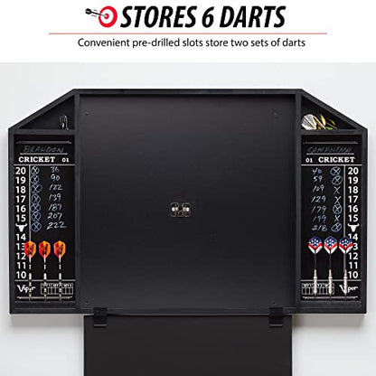 Viper by GLD Products Resolute Dart Backboard, Black