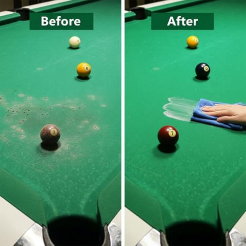 Fast-Drying Pool Table Felt Cleaner Foam, Foam Billiard Tables Cleaner Spray with Brushes, Billiard Tables Cleaner Spray Set (1PCS) - color: 1PCS