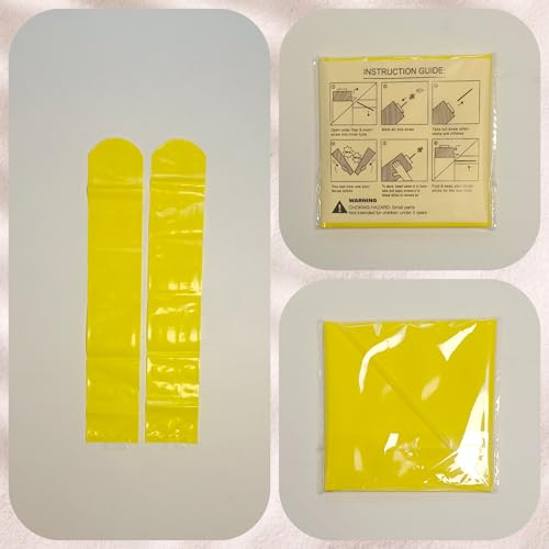 48pcs Round Head Boom Sticks Thunder Sticks Cheering Sticks Team Spirit Plastic Cheerleading Spirit Stick Clapper Inflatable Noise Maker Sports Supply (Yellow) - color: Yellow