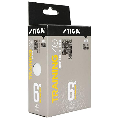 Stiga Training 40+ Table Tennis Balls (6 balls)