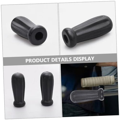 Outanaya Foosball Table Handles Set of 2 Octagonal Plastic Grips TPR Materials Convenient Replacement Parts for Tabletop Football Games