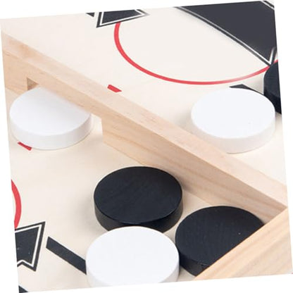 10-Piece Fast Sling Puck Tabletop Hockey Game for Kids and Adults Family Fun Interactive Board Game for Parties and Gatherings Sports Christmas