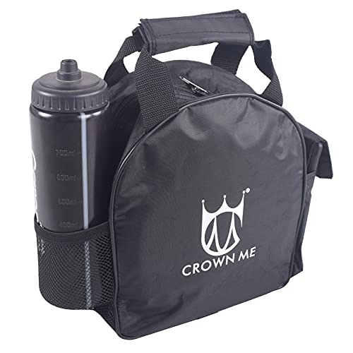 Disc Golf Set, Includes 1pc Bag with Water Bottle Pocket and Accessory Pocket, 2 Drivers, 2 Mid-Ranges, 2 Putters, 1 Mini Disc Marker and 1 Towel - color: Black