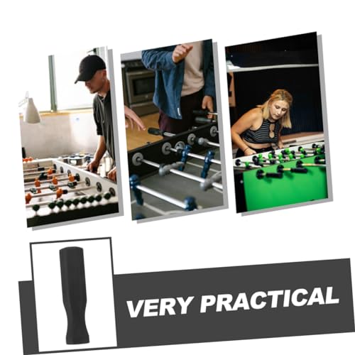 LIOOBO 4Pcs Nonskid Foosball Handles Replacement Grips for Table Soccer Machines Lightweight Ergonomic Design Compatible with Various Foosball Tables