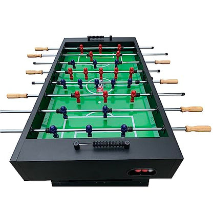 KICK Cavalier 55" Foosball Table – Professional Full-Size Indoor Game Table - color: Black