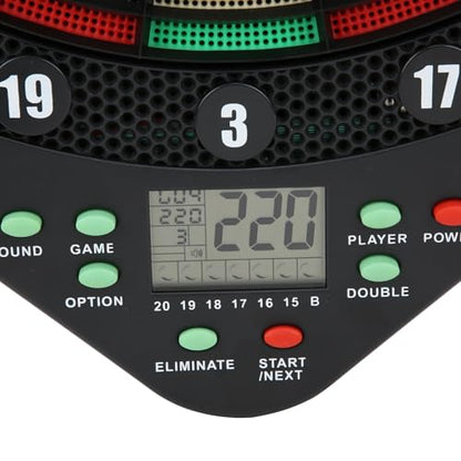 Electronic Darts Board Set HighTech CNC Knurling Toy for Parties or Exercises for Children or Adults