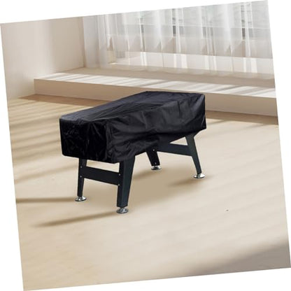 BESPORTBLE Foosball Table Cover Protective Cover for Indoor Football Table Easy to Install Fits Standard Black