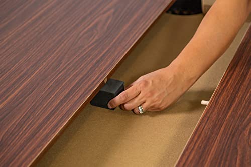 Hathaway Pool Table Combo Set with Benches - color: Walnut