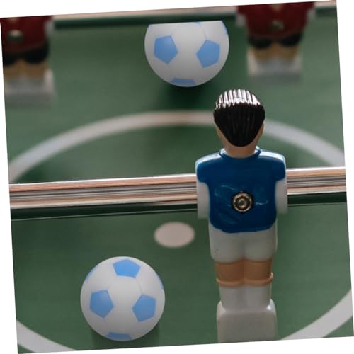 32mm Mini Foosball Balls 6-Pack for Tabletop Soccer Games Desktop Football Accessories for Adults and Boys and Girls for Family Gatherings