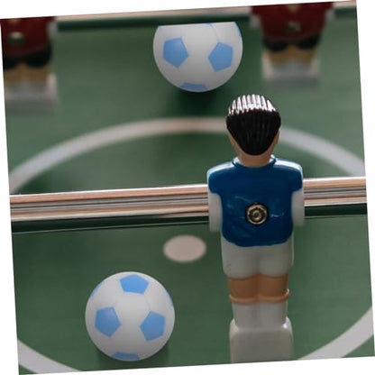 32mm Mini Foosball Balls 6-Pack for Tabletop Soccer Games Desktop Football Accessories for Adults and Boys and Girls for Family Gatherings