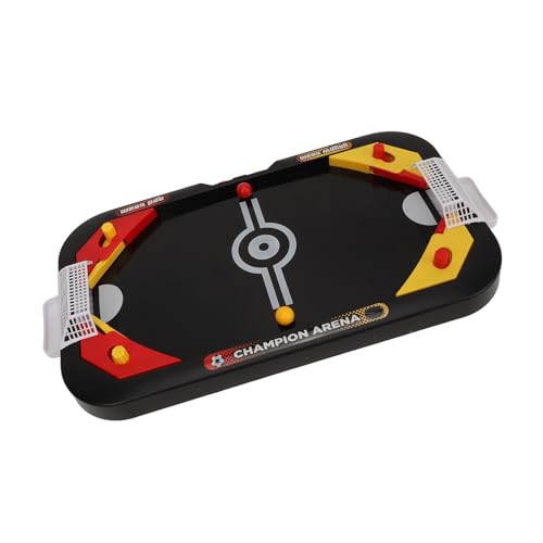 Hockey Table Game, 2 in 1 Mini Air Hockey Table with Portable Sports Tabletop Game for Kids Teens and Adults