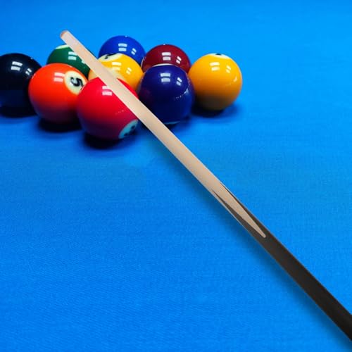 2Pcs 48Cm Short Pool Cue Stick for Kids, Lightweight Billiard Cue for Mini Pool Table Play, Perfect for Learning and Practice
