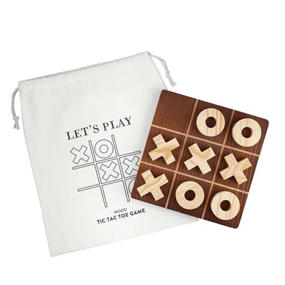 Santa Barbara Design Studio Classic Games - Fun Family Game Set, 10-Piece Set, Tic Tac Toe - color: Tic Tac Toe
